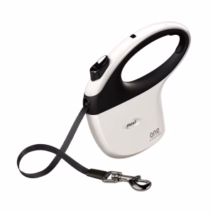 Correa para Perro Flexi One Blanco