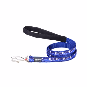 Correa para Perro Red Dingo Lightning Azul Oscuro
