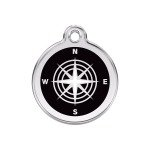 Placa ID Brújula Personalizable