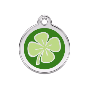 Placa ID Trébol Personalizable