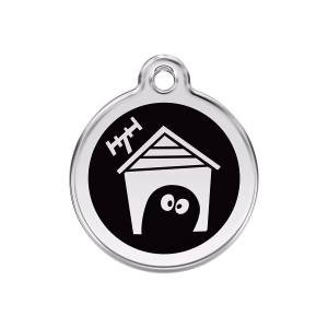 Placa ID Casa de Perro Personalizable