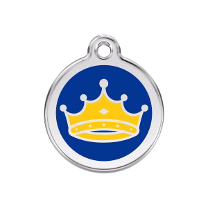 Placa ID King's Crown Personalizable
