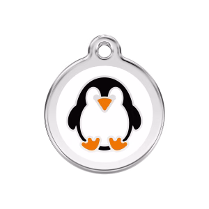 Placa ID Pingüino Personalizable