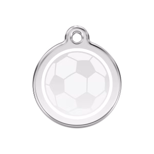 Placa ID Balón de Fútbol Personalizable