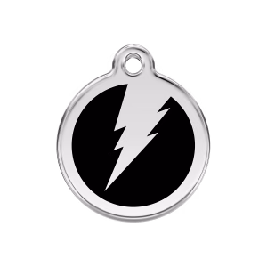 Placa ID Rayo Personalizable