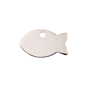 Placa ID Pez Personalizable Liso