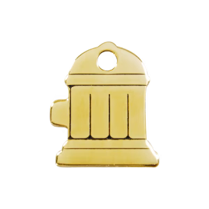 Placa ID Boca de Incendios Personalizable Latón