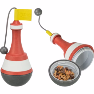 Trixie Juguete Acuático Boya para snacks con Cuerda