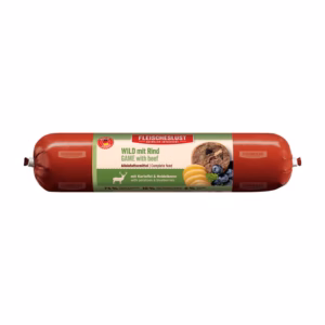Fleischelust Salchicha - Caza Con Ternera, Patatas Y Arándanos Para / 400 g