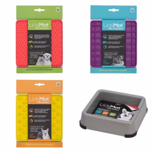 Descubre diferentes formas de alimentar, entretener y acompañar a tu cachorro con el Pack LickiMat Puppy